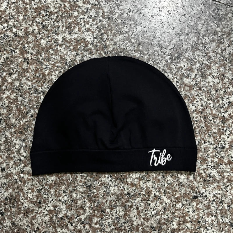 Bonnet unisexe en Nylon imprimé tête de mort, couleur unie, Style de rue, adapté à toutes les saisons, vêtements de sport et décontractés, super cadeau, 1 pièce