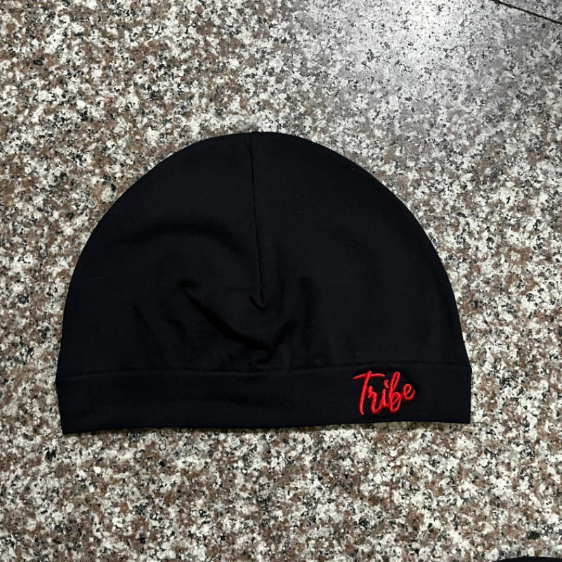 Bonnet unisexe en Nylon imprimé tête de mort, couleur unie, Style de rue, adapté à toutes les saisons, vêtements de sport et décontractés, super cadeau, 1 pièce